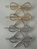 Metal Bow Hair Clip