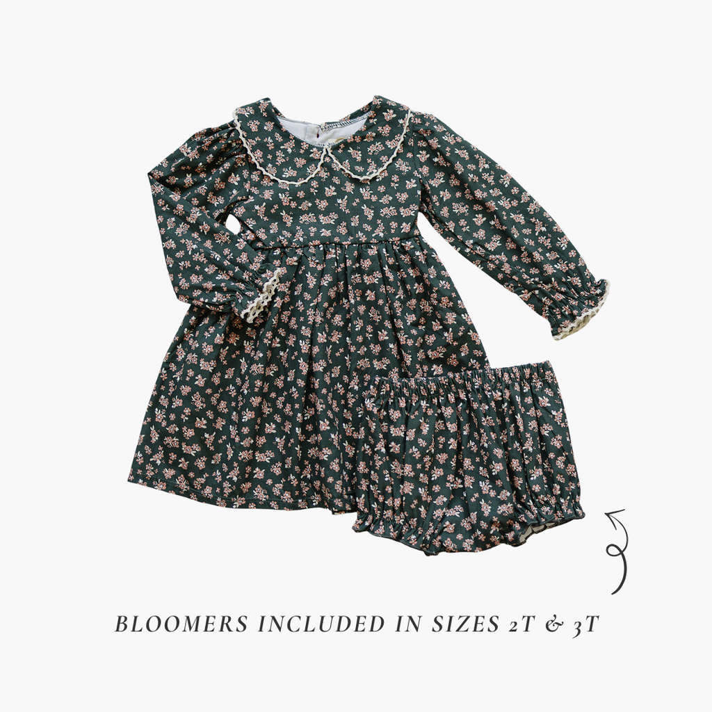 Olive Bloom Dress