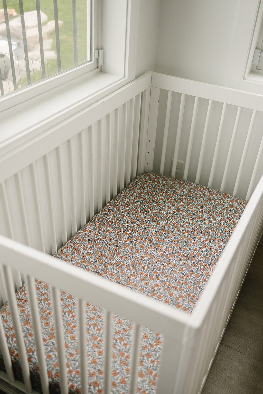 Dainty Meadow Bamboo Stretch Crib Sheet