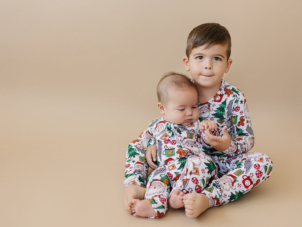 Bamboo Two Piece Set | Christmas Vibes
