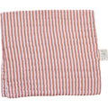 Pink Stripes Muslin Burp Cloth