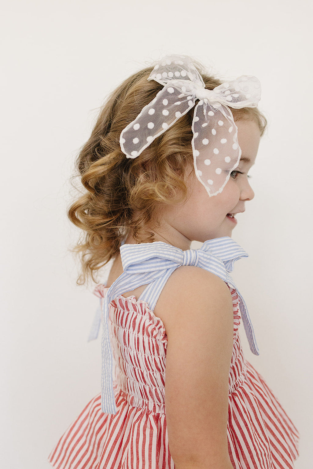 Stripe Ruffle Dress