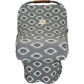 Southwest Aztec Ribbed Bamboo Multi-Use Cove