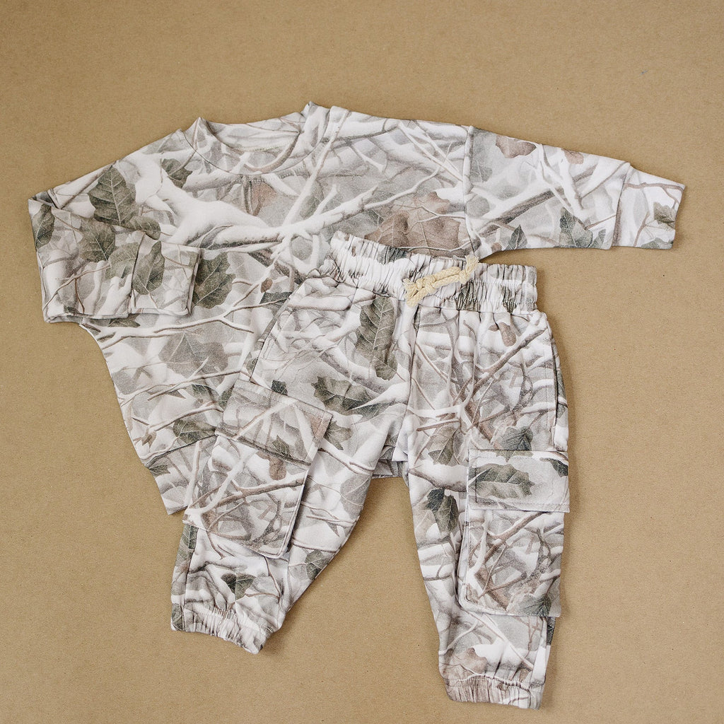 Cargo Jogger Set | Camo