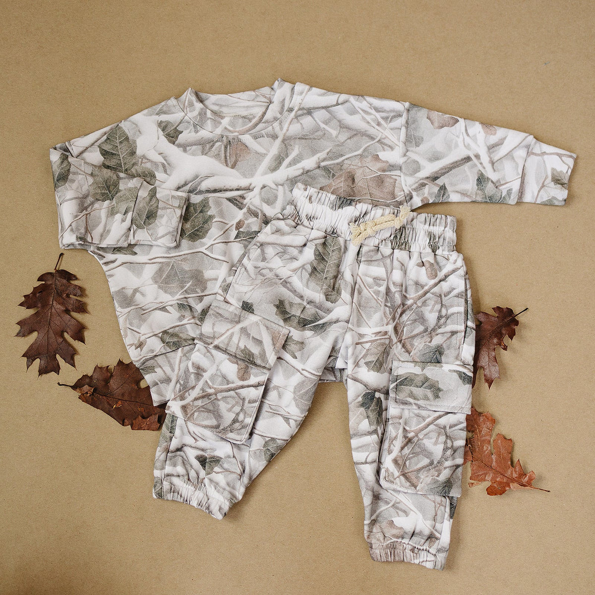 Cargo Jogger Set | Camo